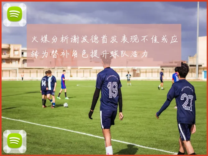 火媒分析谢泼德首发表现不佳或应转为替补角色提升球队活力